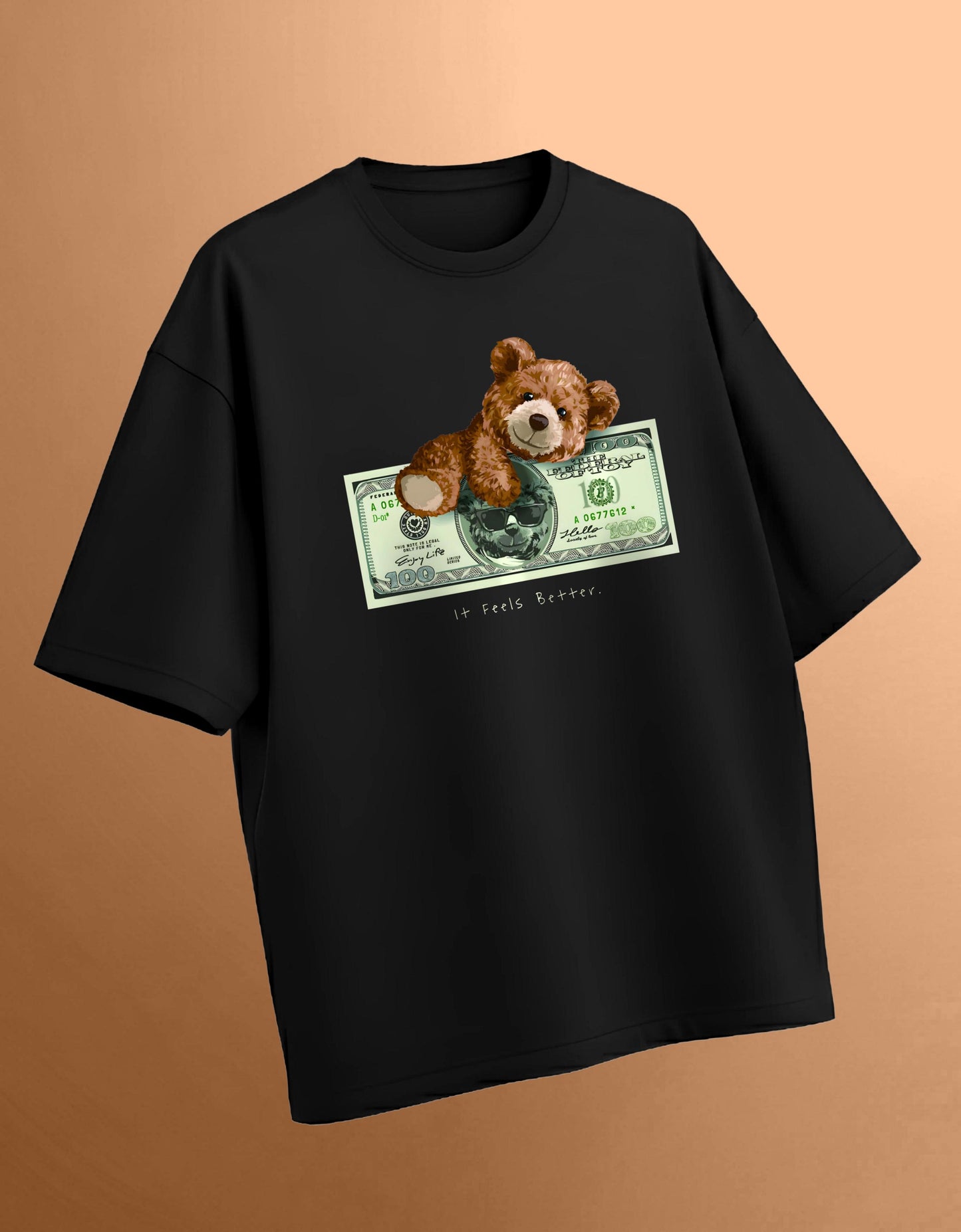 BILLIONAIRE’S CLUB TEDDY OVERSIZED TEE