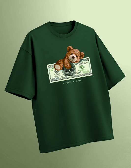 BILLIONAIRE’S CLUB TEDDY OVERSIZED TEE