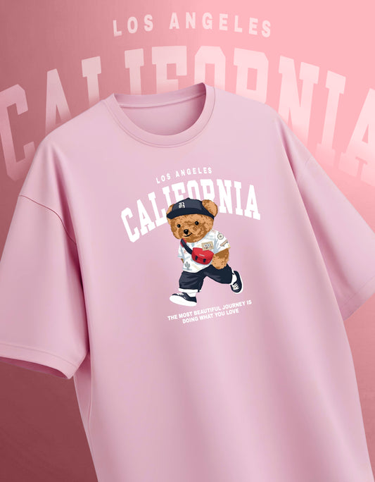 CALIFORNIA TEDDY OVERSIZED T-SHIRT