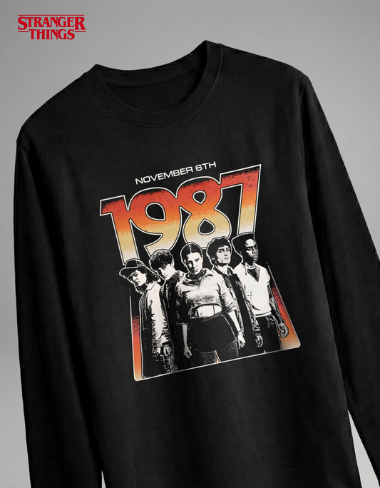 STRANGER THINGS 1987 LEGACY FULL SLEEVE TEE