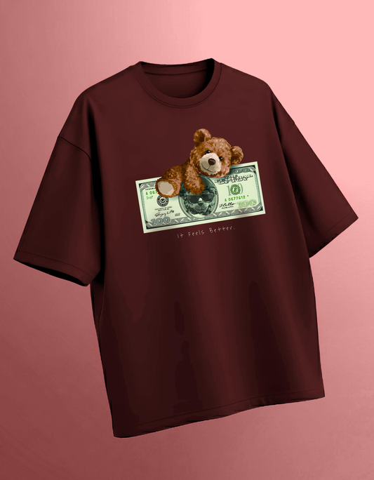 BILLIONAIRE’S CLUB TEDDY OVERSIZED TEE