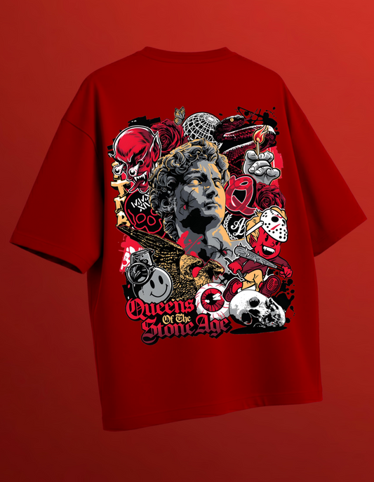 THE ART OF DAMAGE OVERSIZED TEE