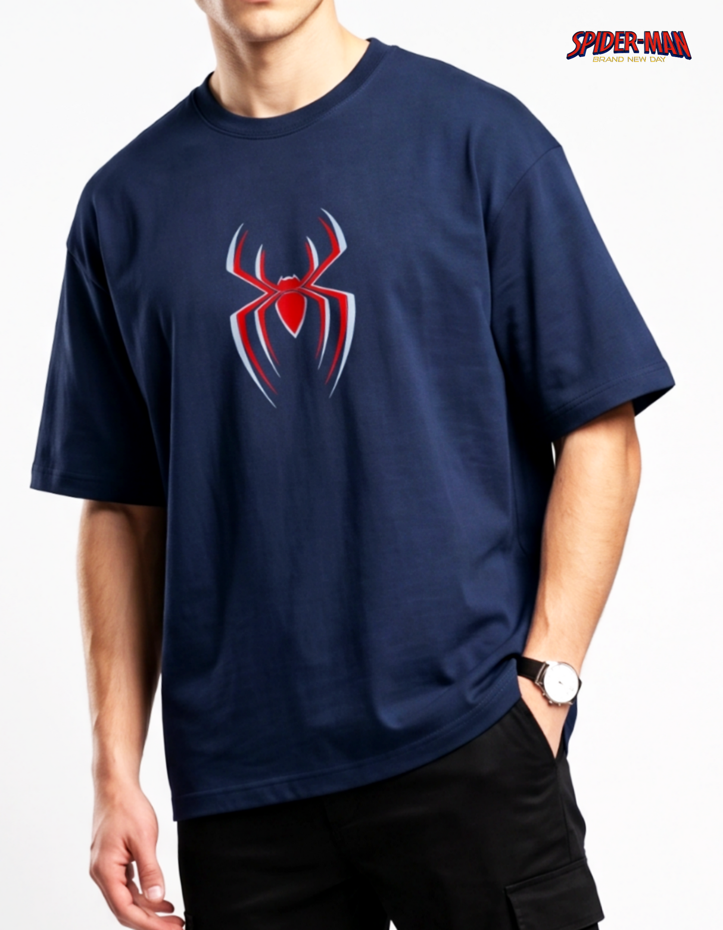 SPIDER-MAN WEB SLINGER OVERSIZED T-SHIRT