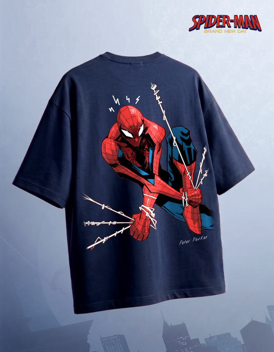 SPIDER-MAN WEB SLINGER OVERSIZED T-SHIRT