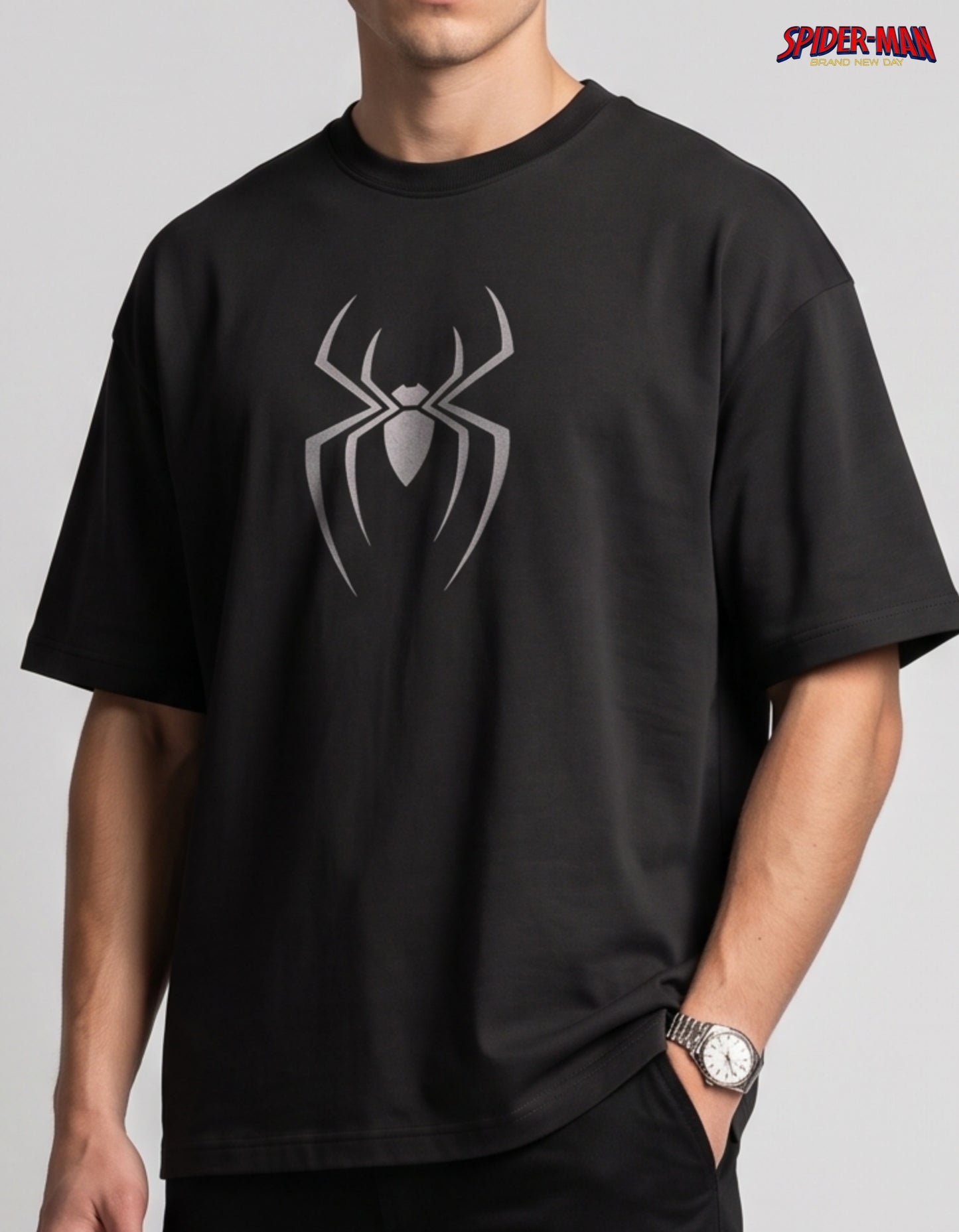 SPIDER-MAN MIDNIGHT CRAWLER OVERSIZED T-SHIRT