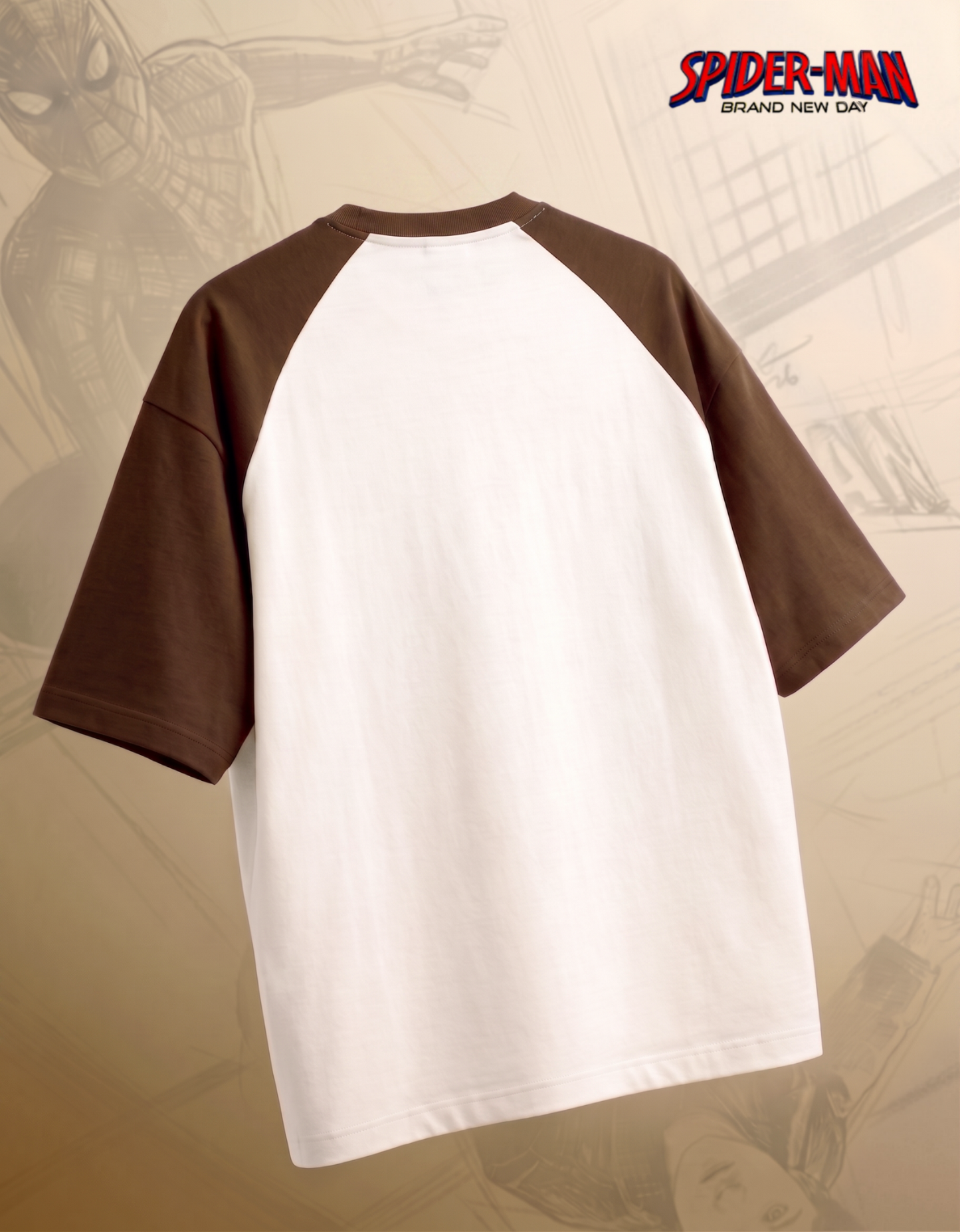 SPIDER-MAN SUPER SPIDEY OVERSIZED RAGLAN T-SHIRT