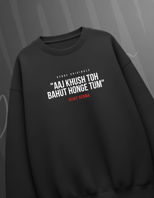 ANGRY YOUNG MAN OVERSIZED SWEATSHIRT