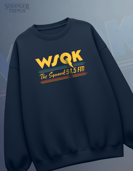 WSQK THE SQUAWK OVERSIZED SWEATSHIRT